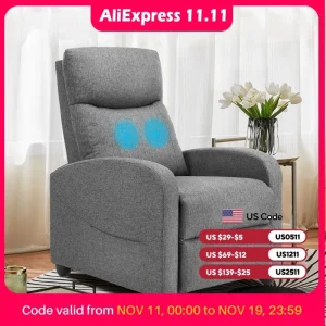 JHK Recliner Chair Massage Sofa