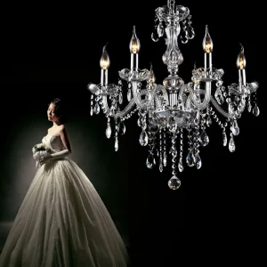 Classic 6 Lights Tassels Chandelier