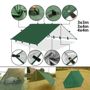 Points Tent Tarp Survival Sun Shelter