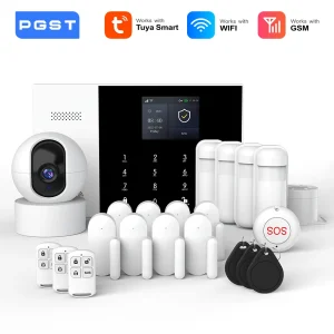 Home Wireless Security Alarm House Smart Life App Control work with ALexa